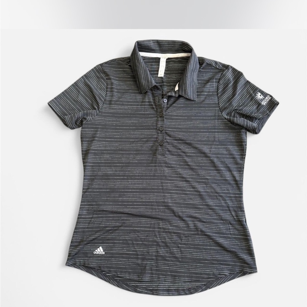 Adidas Women's Black Polo Shirt